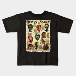 Know Your Zombies Kids T-Shirt